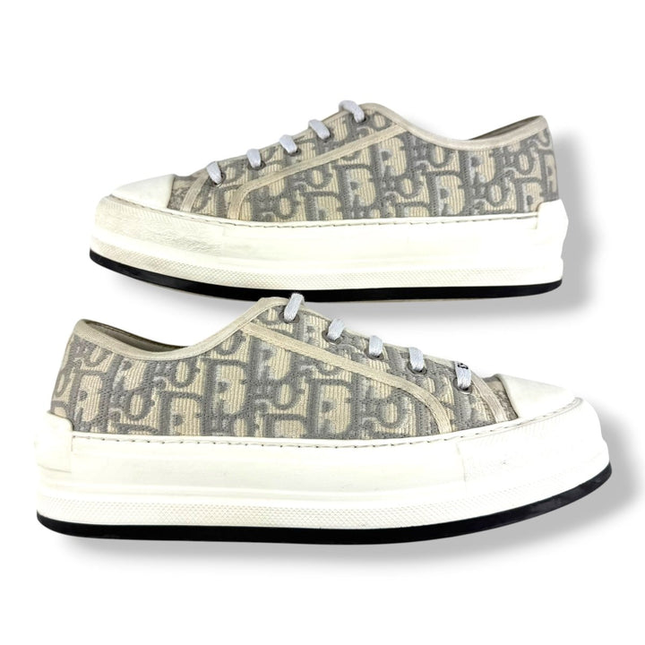 Dior Walk 'N' Dior Oblique Platform Sneakers UK 5.5 / EU 38.5 - Lux Central
