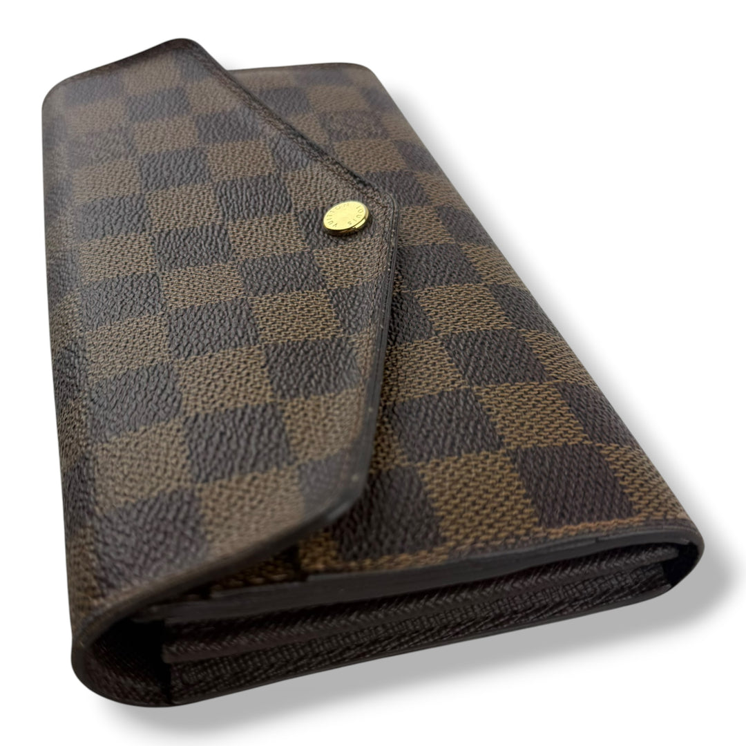 Louis Vuitton Sarah Brown Damier Femme Wallet