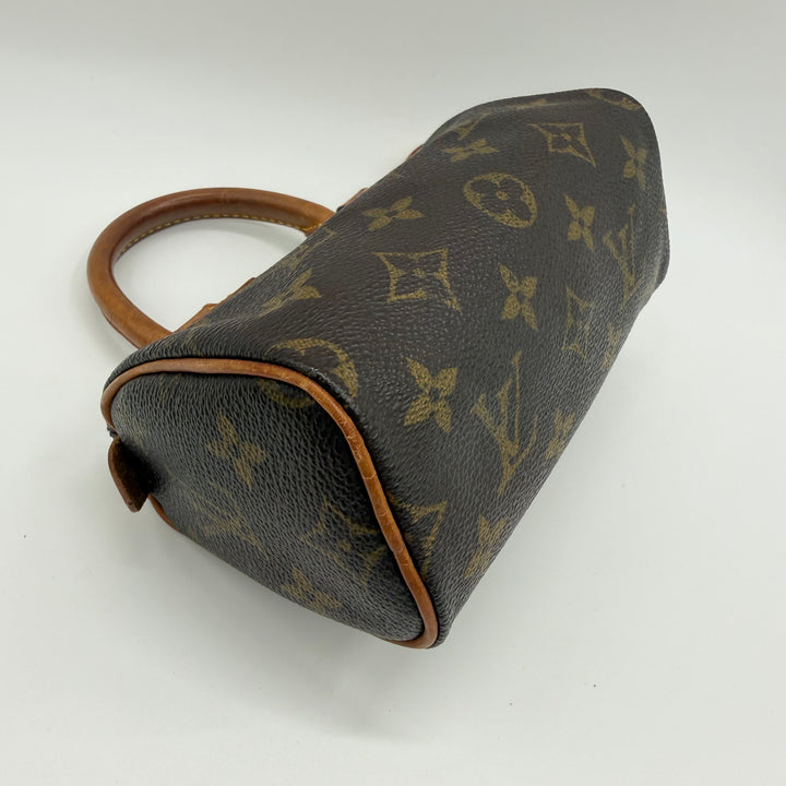 Louis Vuitton Nano Speedy Brown Monogram Handbag
