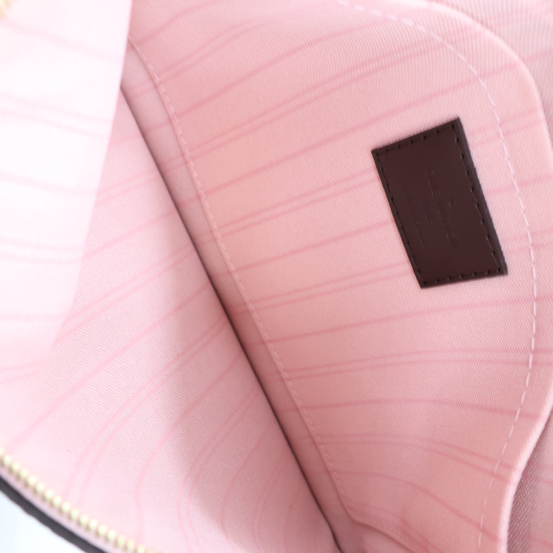 Louis Vuitton Damier Ebene Neverfull MM Clutch Pouch