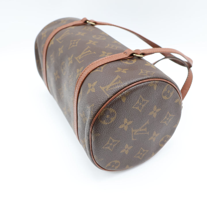 Louis Vuitton Vintage Brown Monogram Papillon 26 Handbag