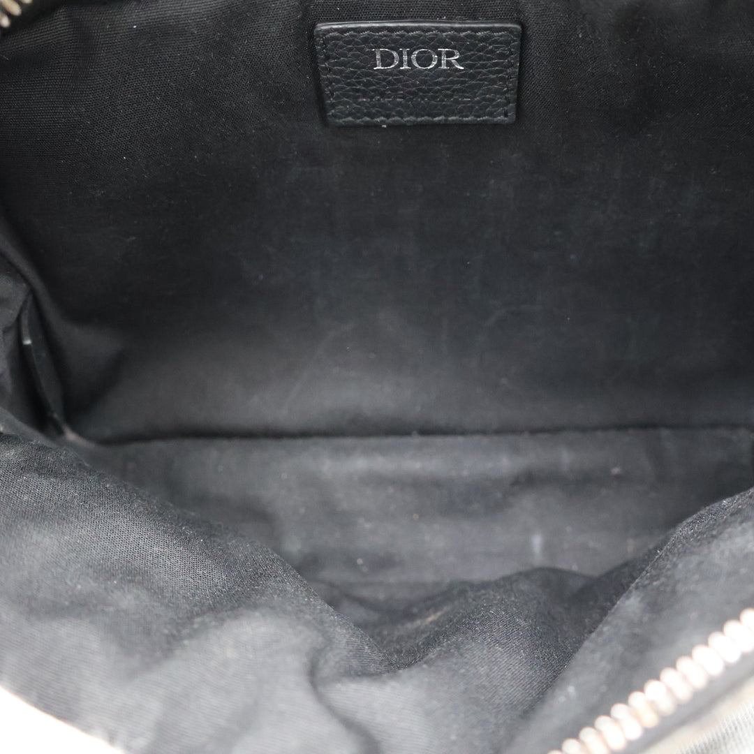 Dior Black Safari Messenger Crossbody Bag