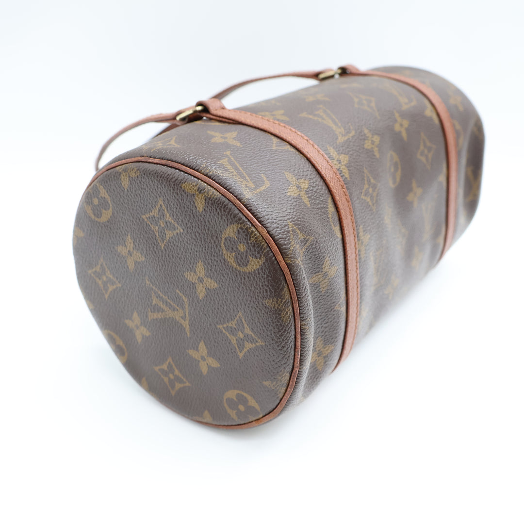 Louis Vuitton Vintage Brown Monogram Papillon 26 Handbag