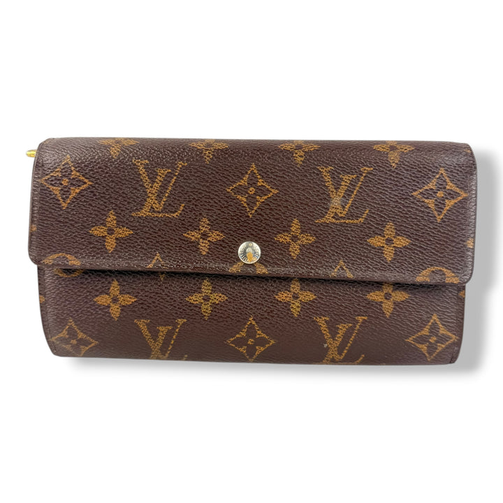 Louis Vuitton Sarah Brown Monogram Femme Wallet