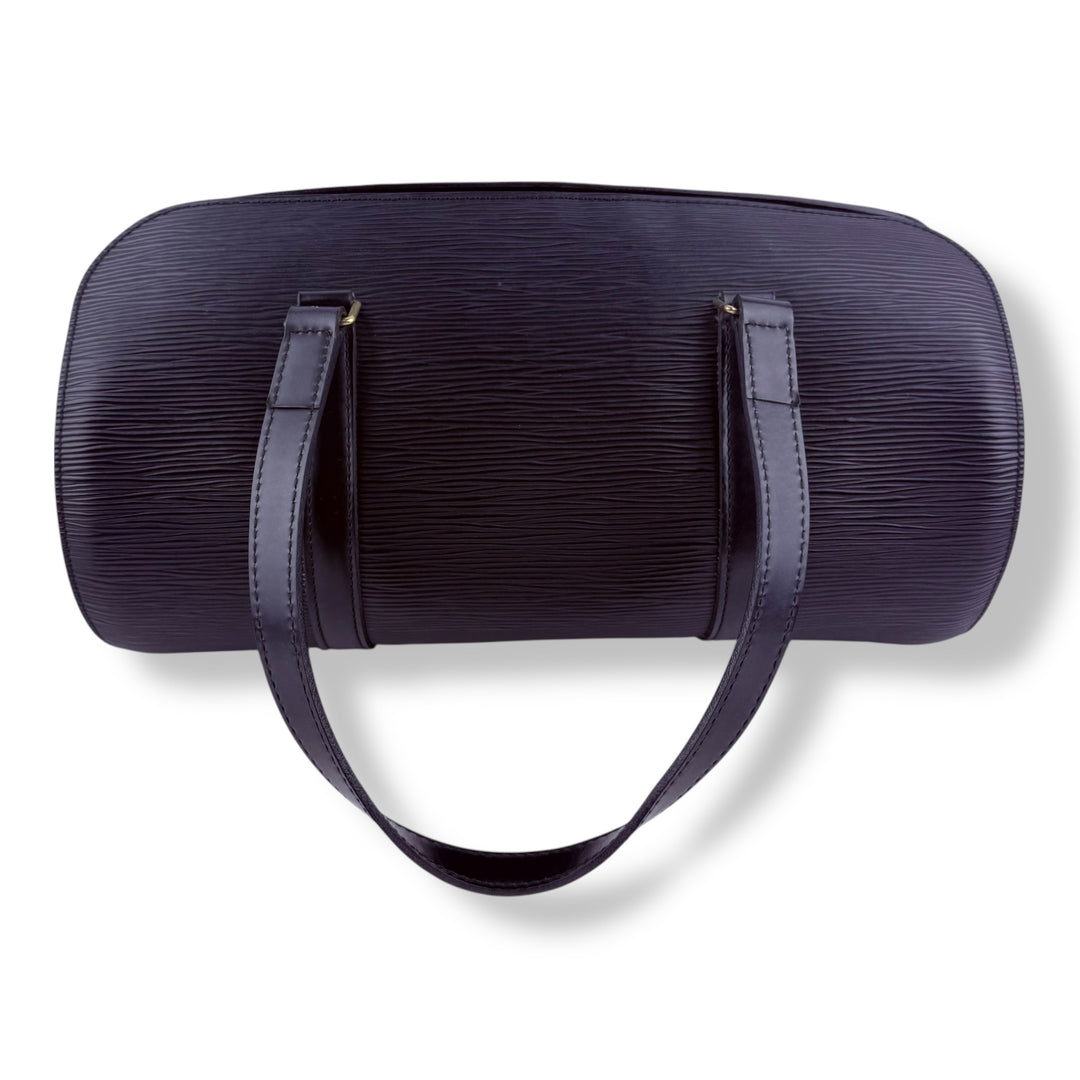 Louis Vuitton Souffloat 30 Black Epi Leather Handbag
