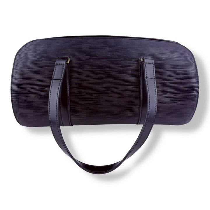 Louis Vuitton Souffloat 30 Black Epi Leather Handbag