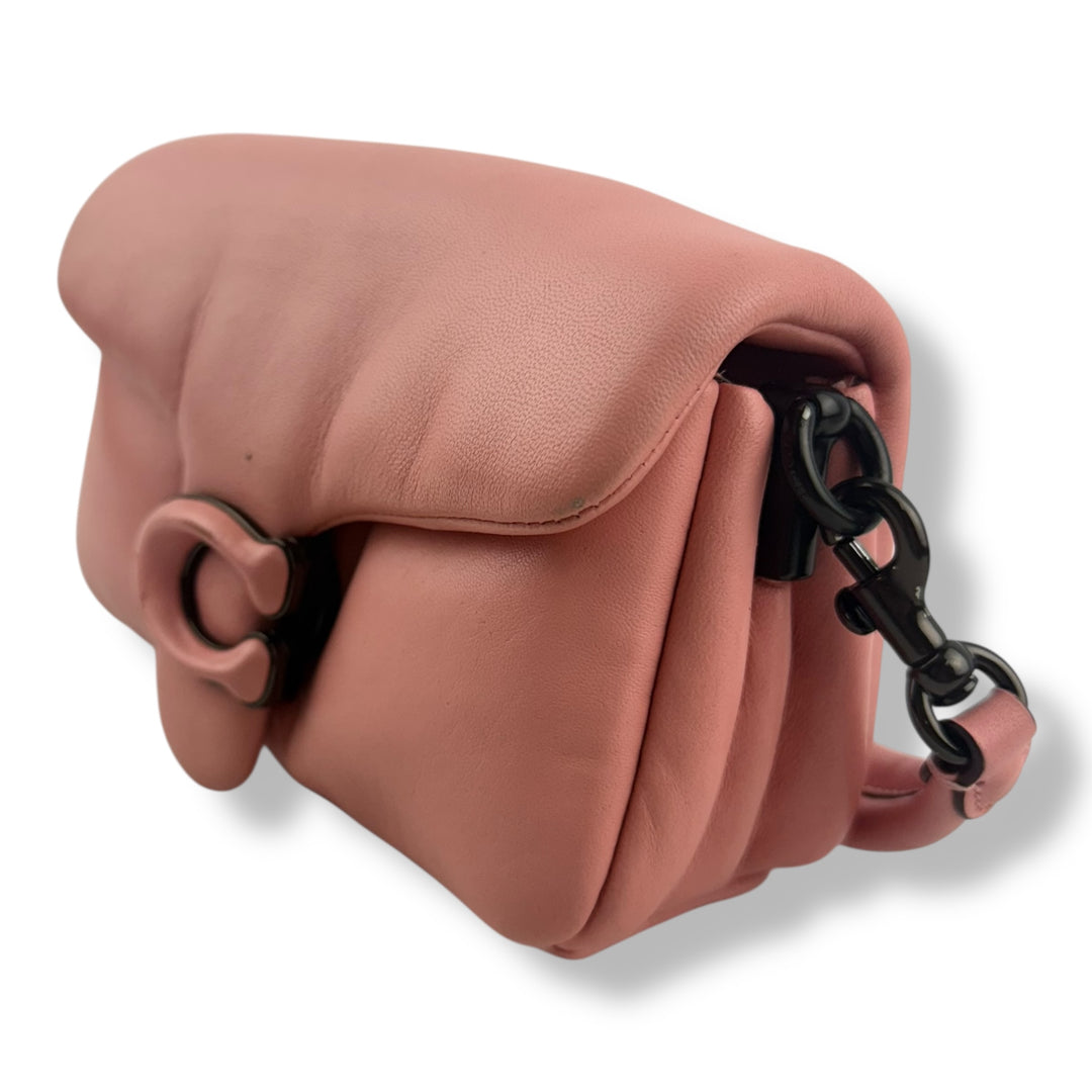 Coach Pillow Tabby 18 Pink Leather Handbag