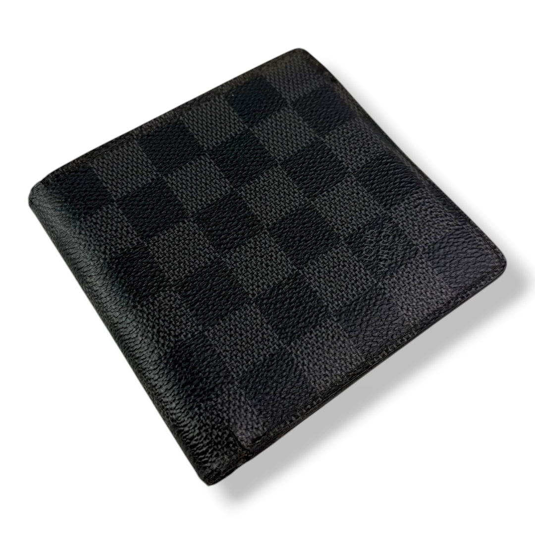Louis Vuitton Vintage Bifold Damier Graphite Wallet