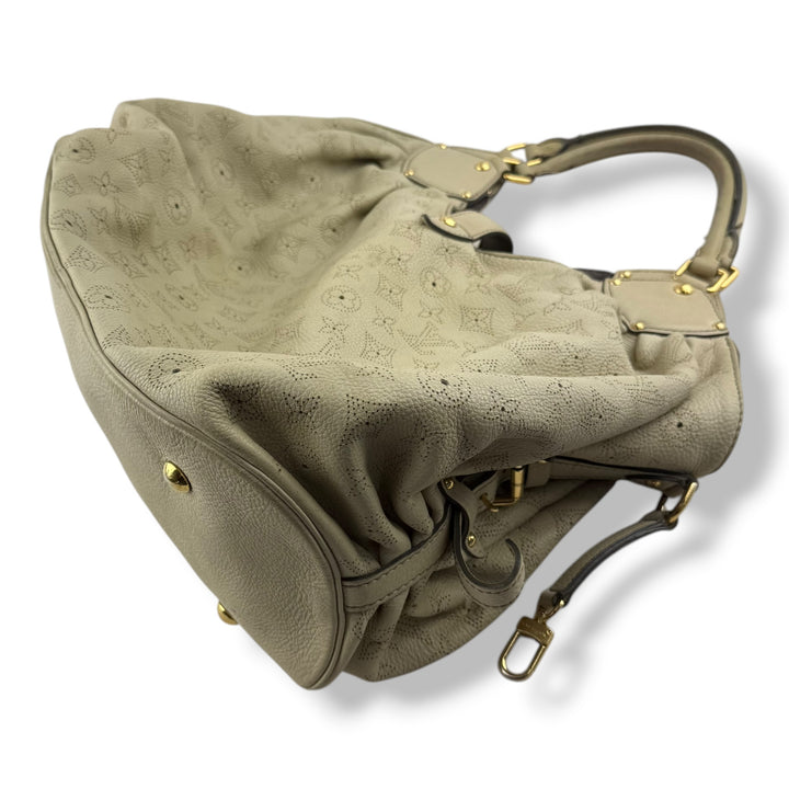 Louis Vuitton Monogram Olive Mahina Leather Surya Tote Bag