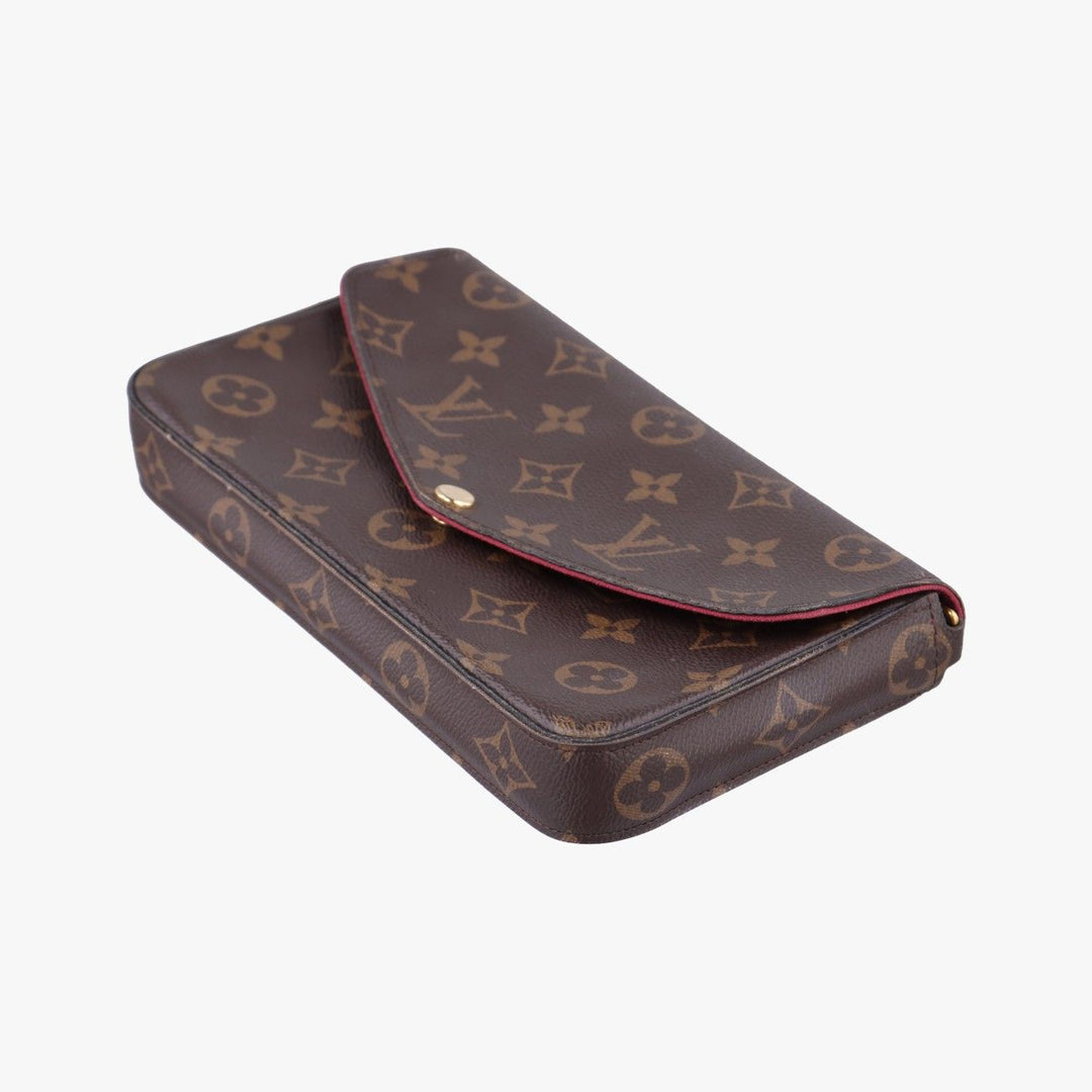 Louis Vuitton Felicie Pochette Brown Monogram Handbag