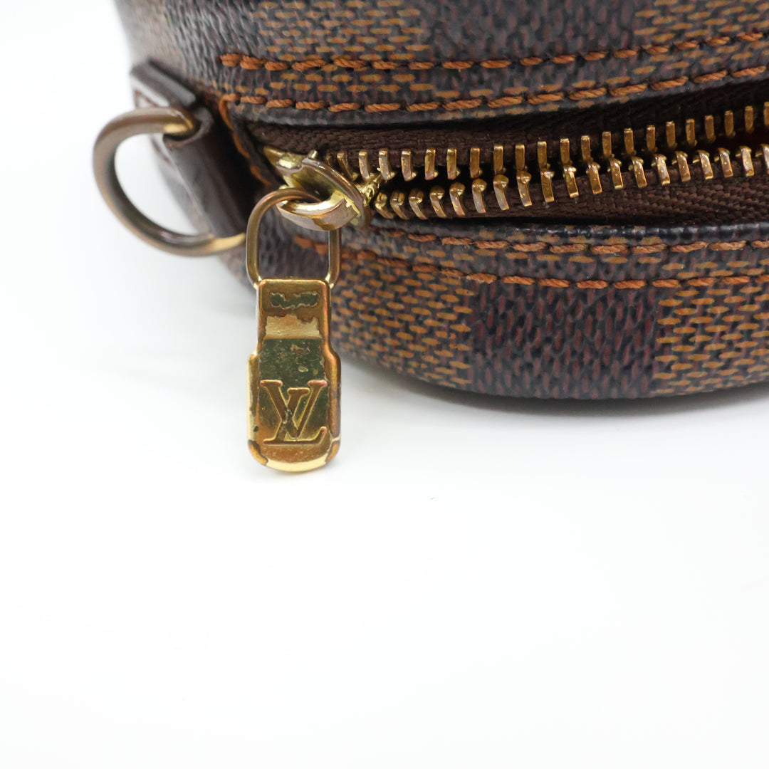 Louis Vuitton Vintage Damier Ebene Ipanema Pochette Shoulder Bag