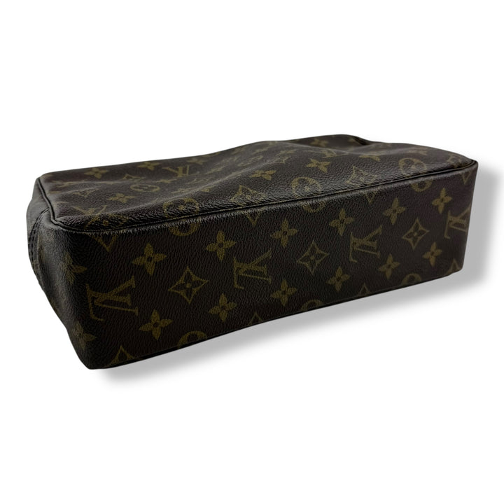 Louis Vuitton True Trousse 28 Brown Monogram Toiletry Pouch