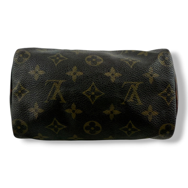 Louis Vuitton Nano Speedy 18 Brown Monogram Handbag
