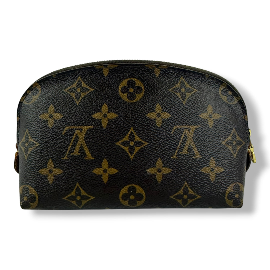 Louis Vuitton Brown Monogram Travel Cosmetic PM Pouch