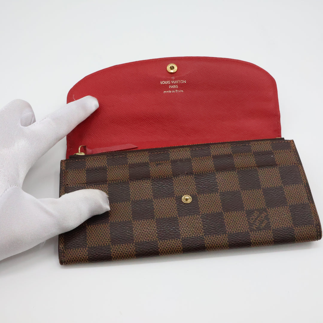 Louis Vuitton Emilie Brown Monogram Femme Wallet