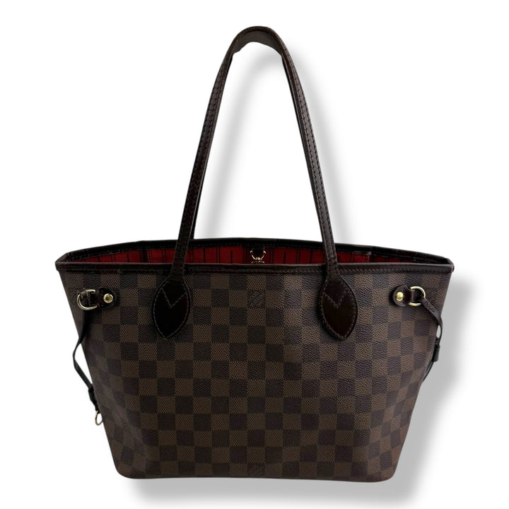 Louis Vuitton Brown Damier Neverfull PM Handbag