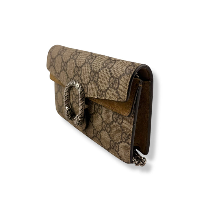 Gucci GG Dionysus Beige Super Mini Handbag