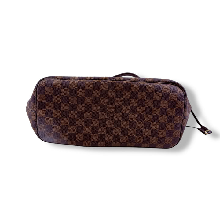 Louis Vuitton Brown Damier Neverfull MM Handbag
