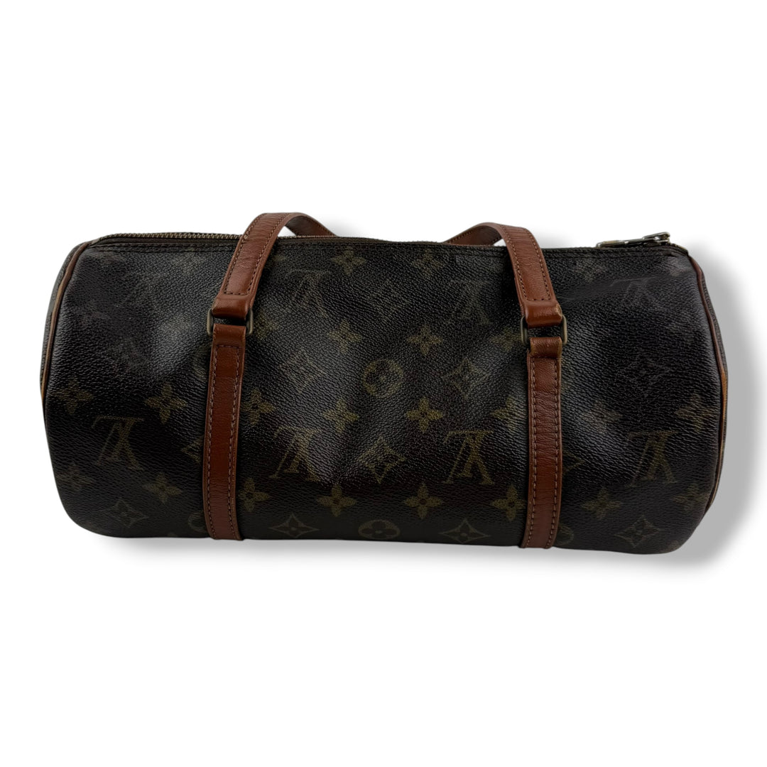 Louis Vuitton Vintage Brown Monogram Papillon 30 Handbag