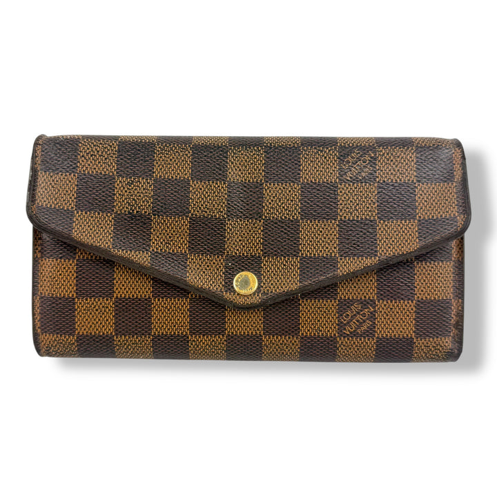 Louis Vuitton Sarah Brown Damier Femme Wallet