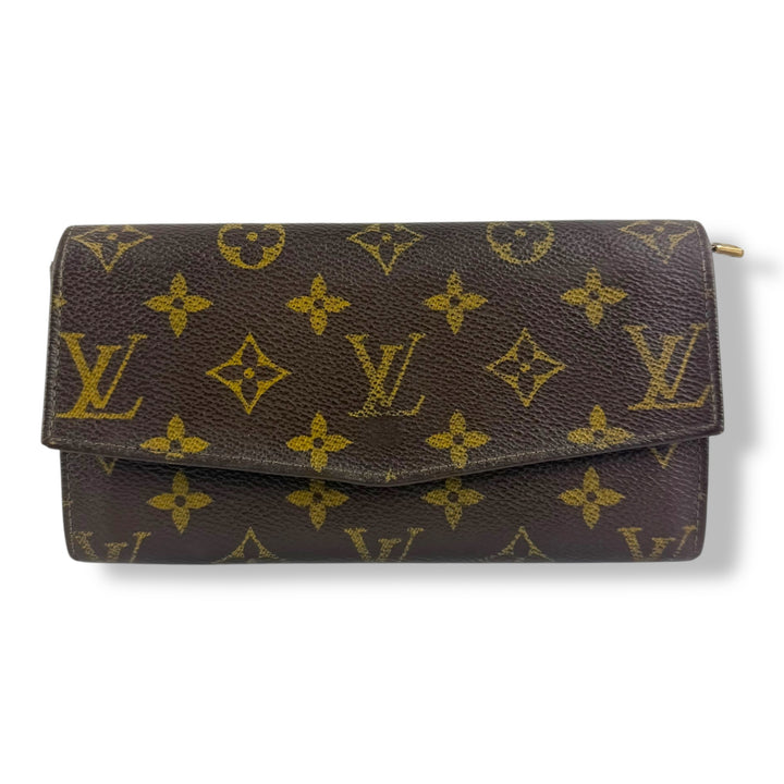 Louis Vuitton Vintage Brown Monogram Long Femme Wallet