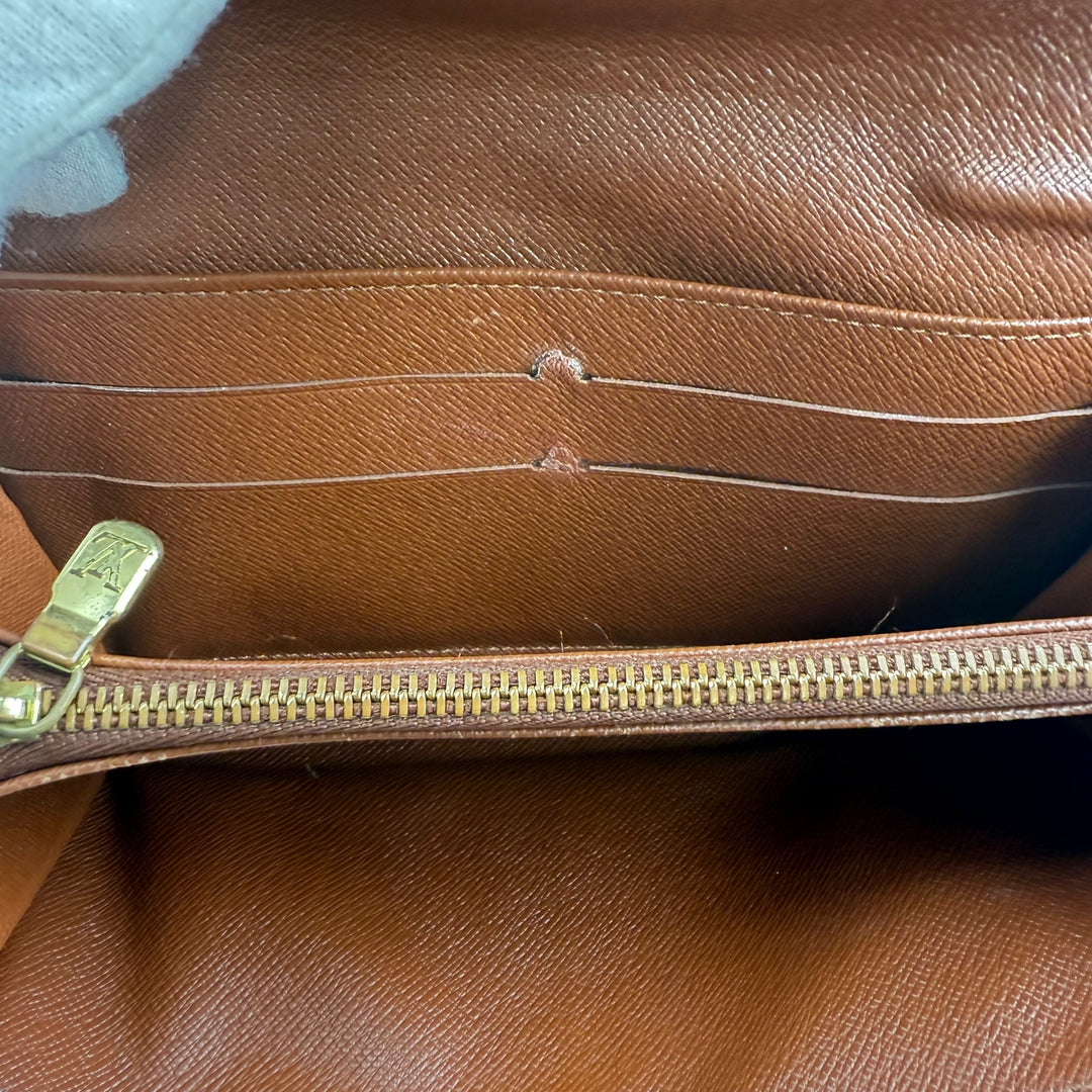 Louis Vuitton Sarah Brown Monogram Femme Wallet
