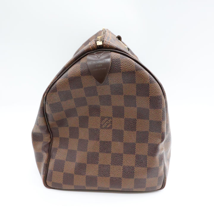 Louis Vuitton Speedy 30 Brown Damier Ebene Handbag