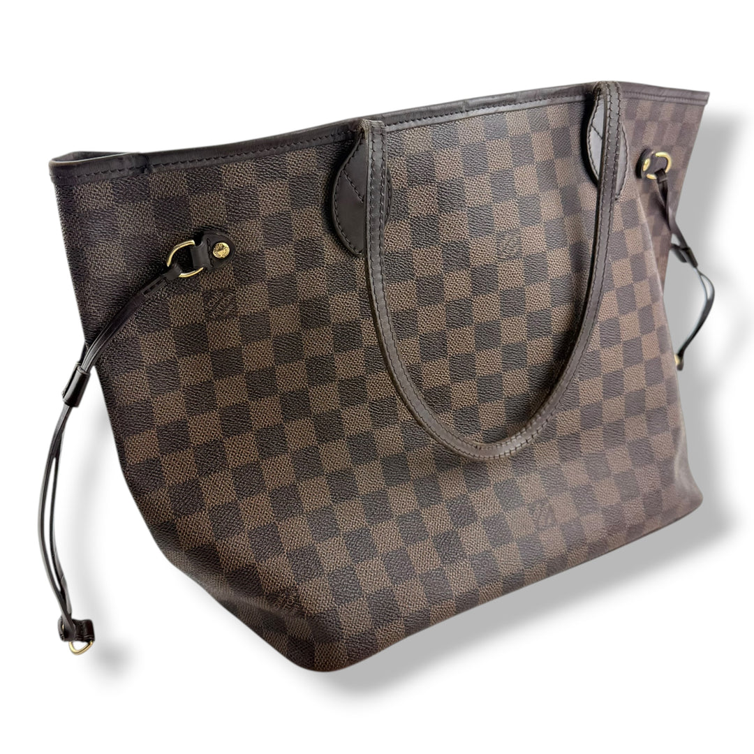 Louis Vuitton Brown Damier Neverfull MM Handbag