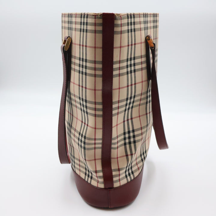Burberry Vintage Check Tote Bag