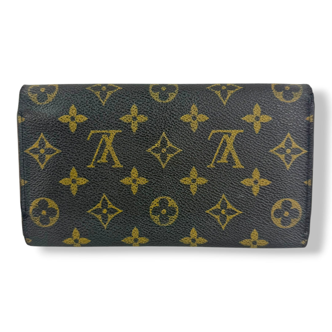 Louis Vuitton Trifold Brown Monogram Femme Wallet