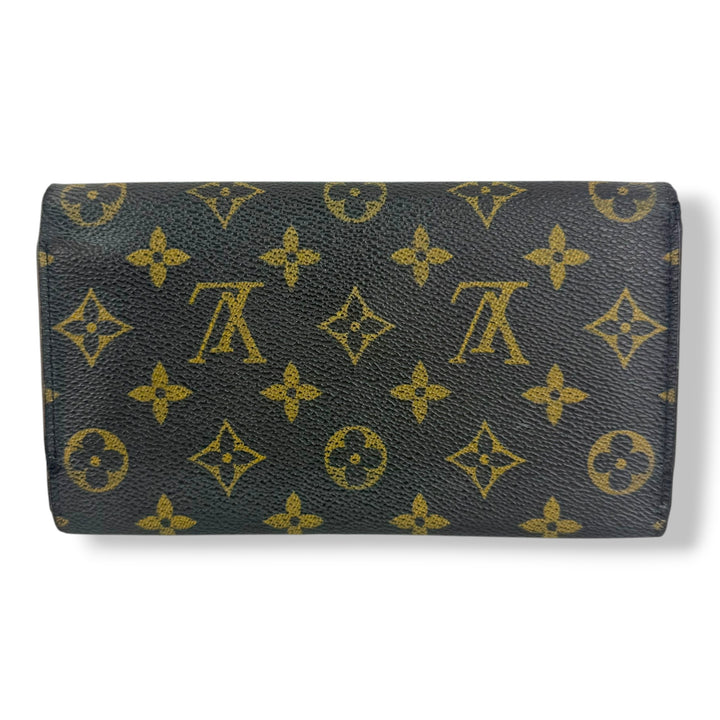 Louis Vuitton Trifold Brown Monogram Femme Wallet