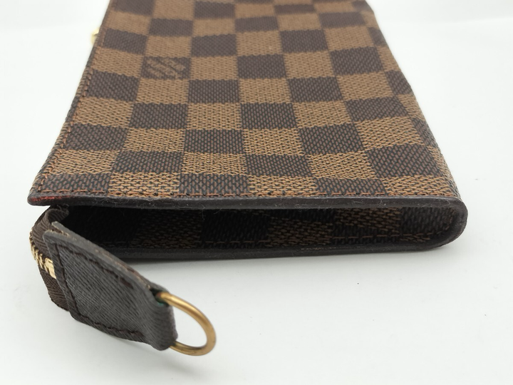 Louis Vuitton Brown Damier Classic Signature Mini Bucket Pouch Bag