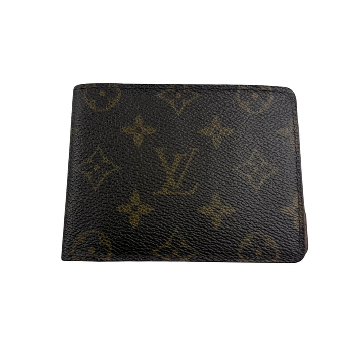 Louis Vuitton Vintage Bifold Brown Monogram Wallet