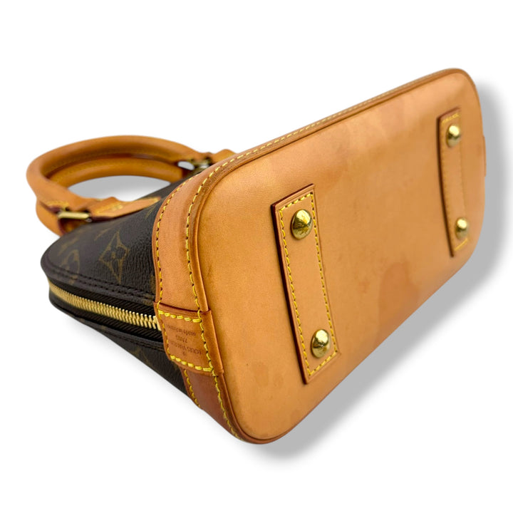 Louis Vuitton Brown Monogram Alma BB Handbag