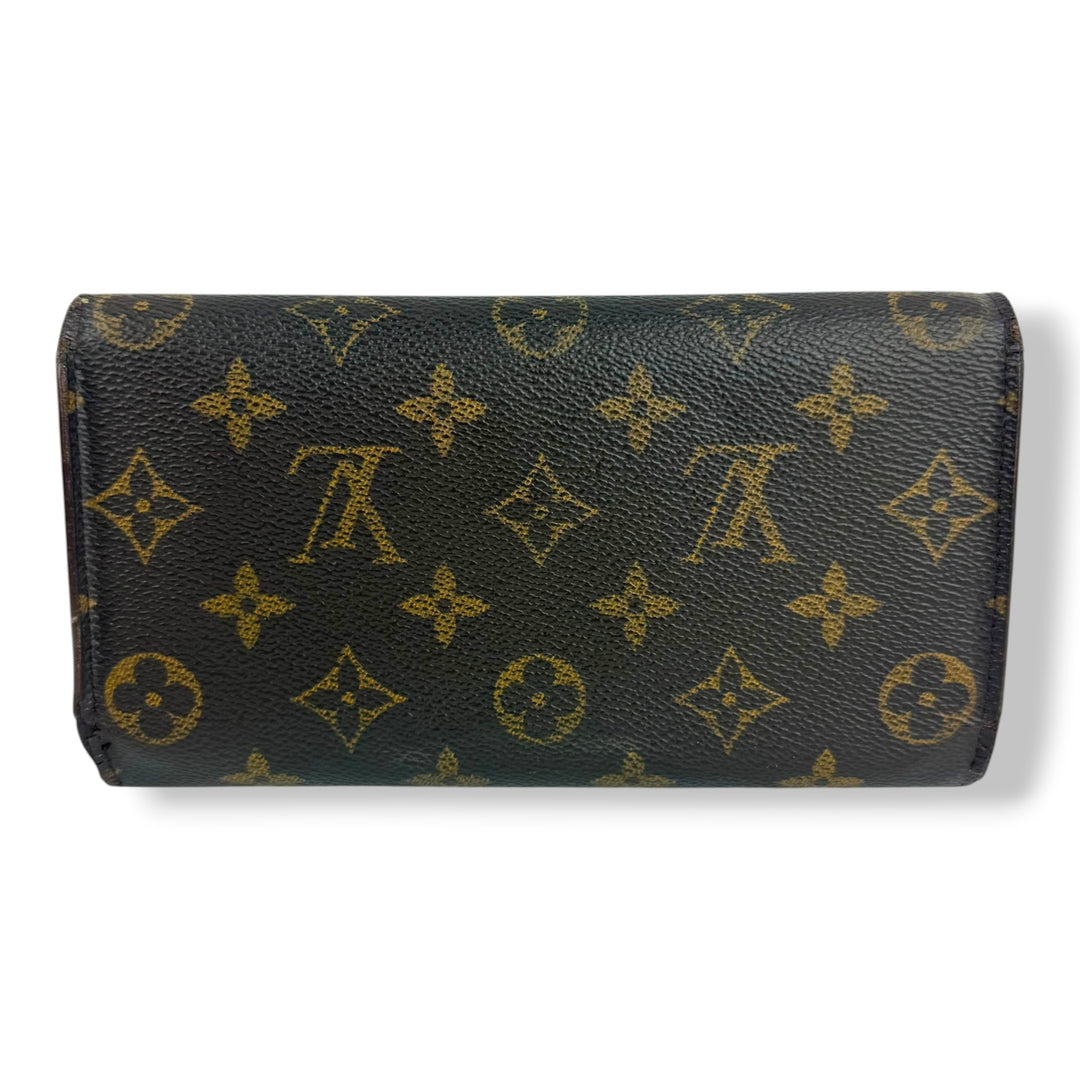 Louis Vuitton Trifold Brown Monogram Femme Wallet