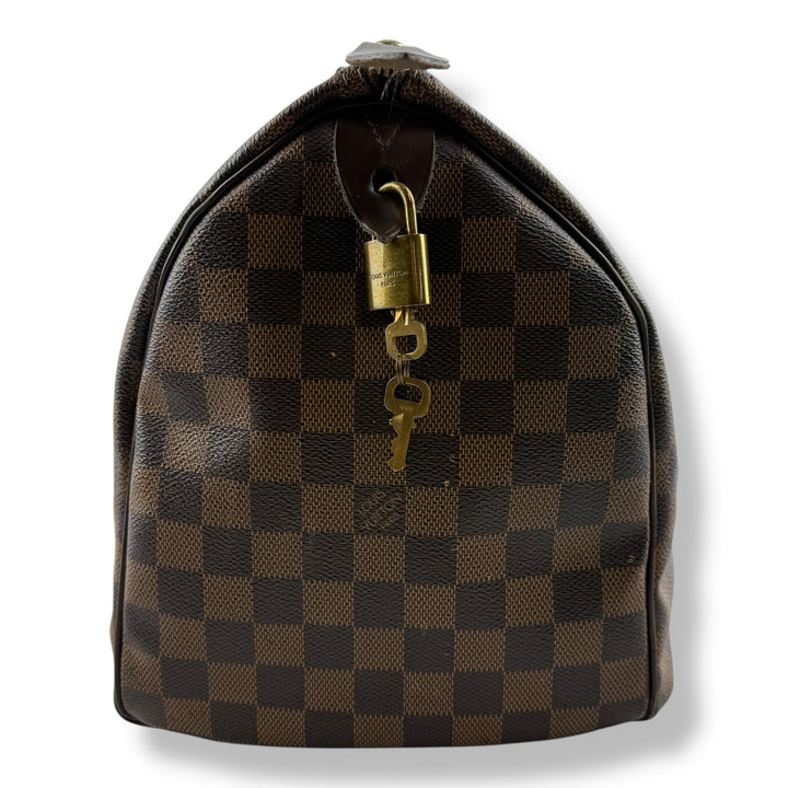 Louis Vuitton Brown Damier Speedy 35 Handbag