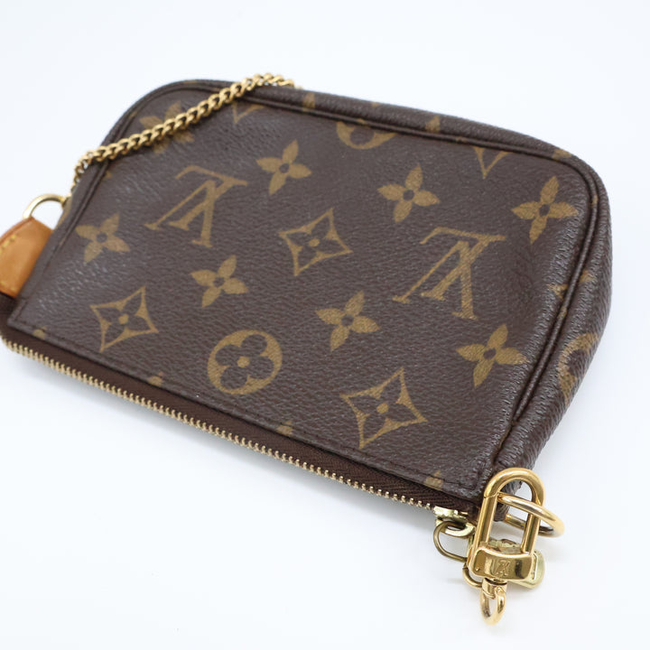 Louis Vuitton Mini Pochette Accessories Brown Monogram Bag