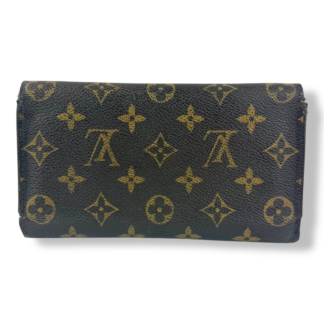 Louis Vuitton Trifold Brown Monogram Femme Wallet