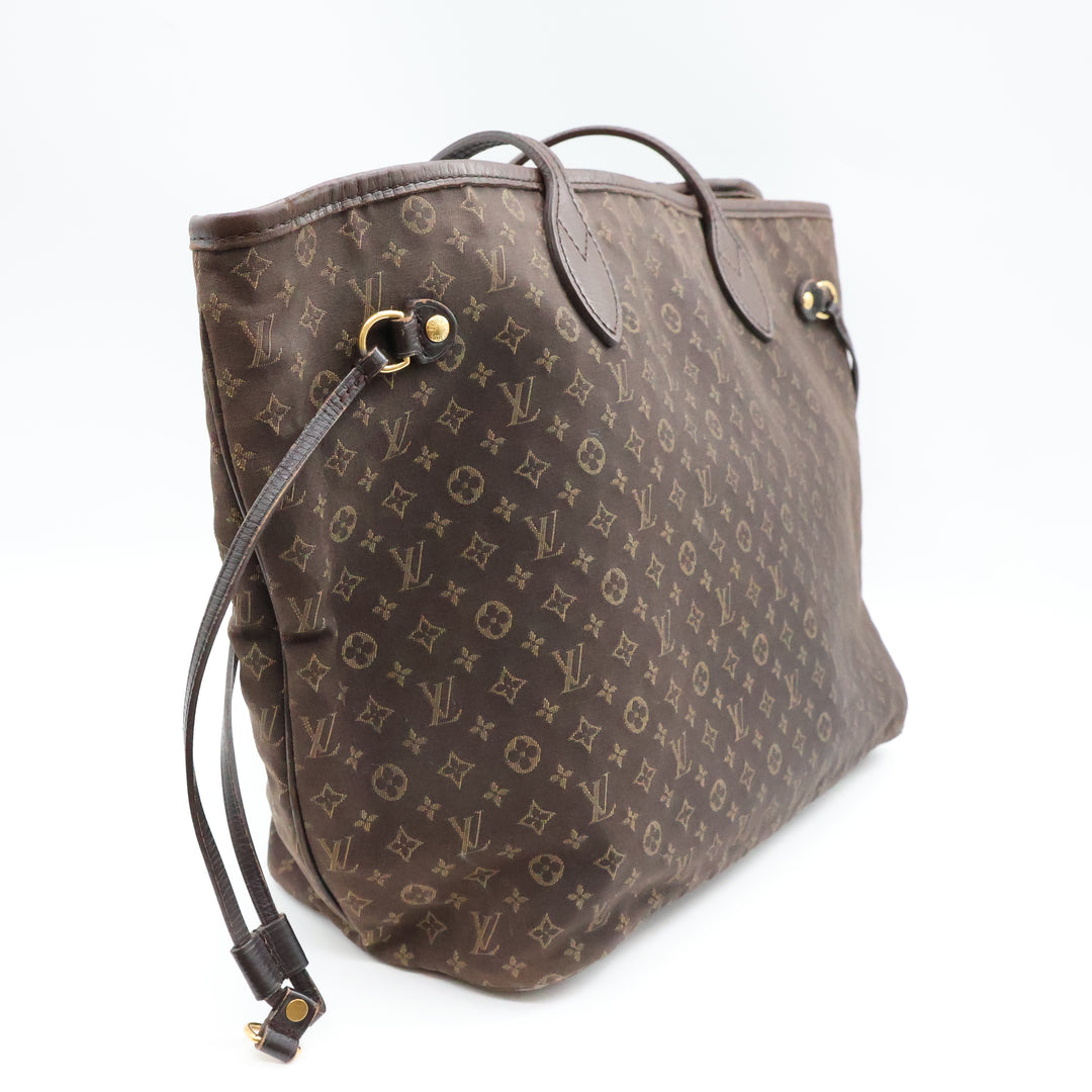Louis Vuitton Brown Idylle Monogram Neverfull MM Handbag