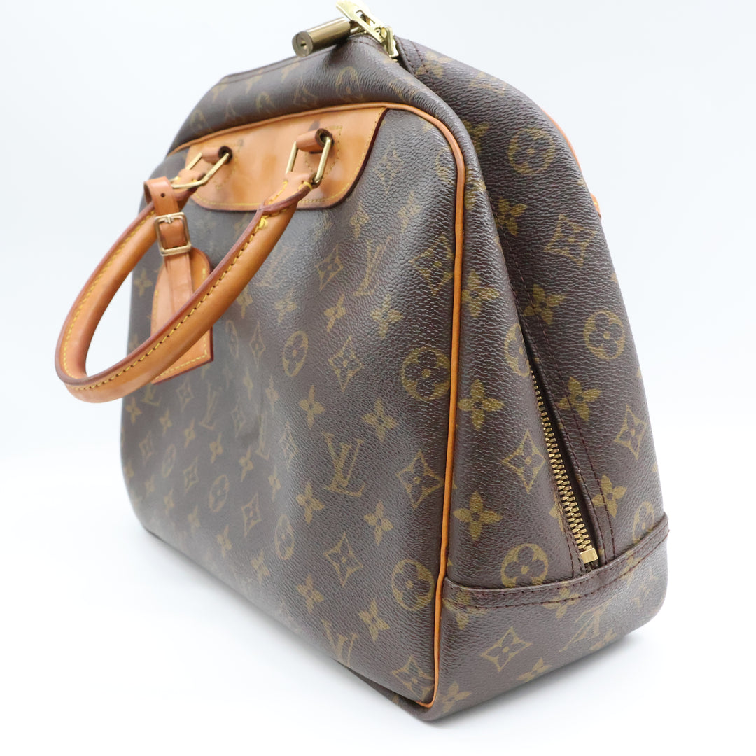 Louis Vuitton Brown Monogram Deauville Handbag