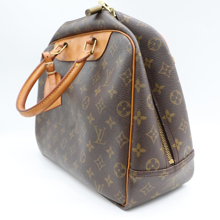 Louis Vuitton Brown Monogram Deauville Handbag