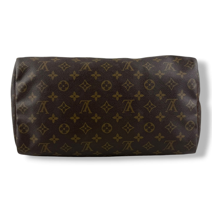 Louis Vuitton Vintage Speedy 35 Brown Monogram Handbag