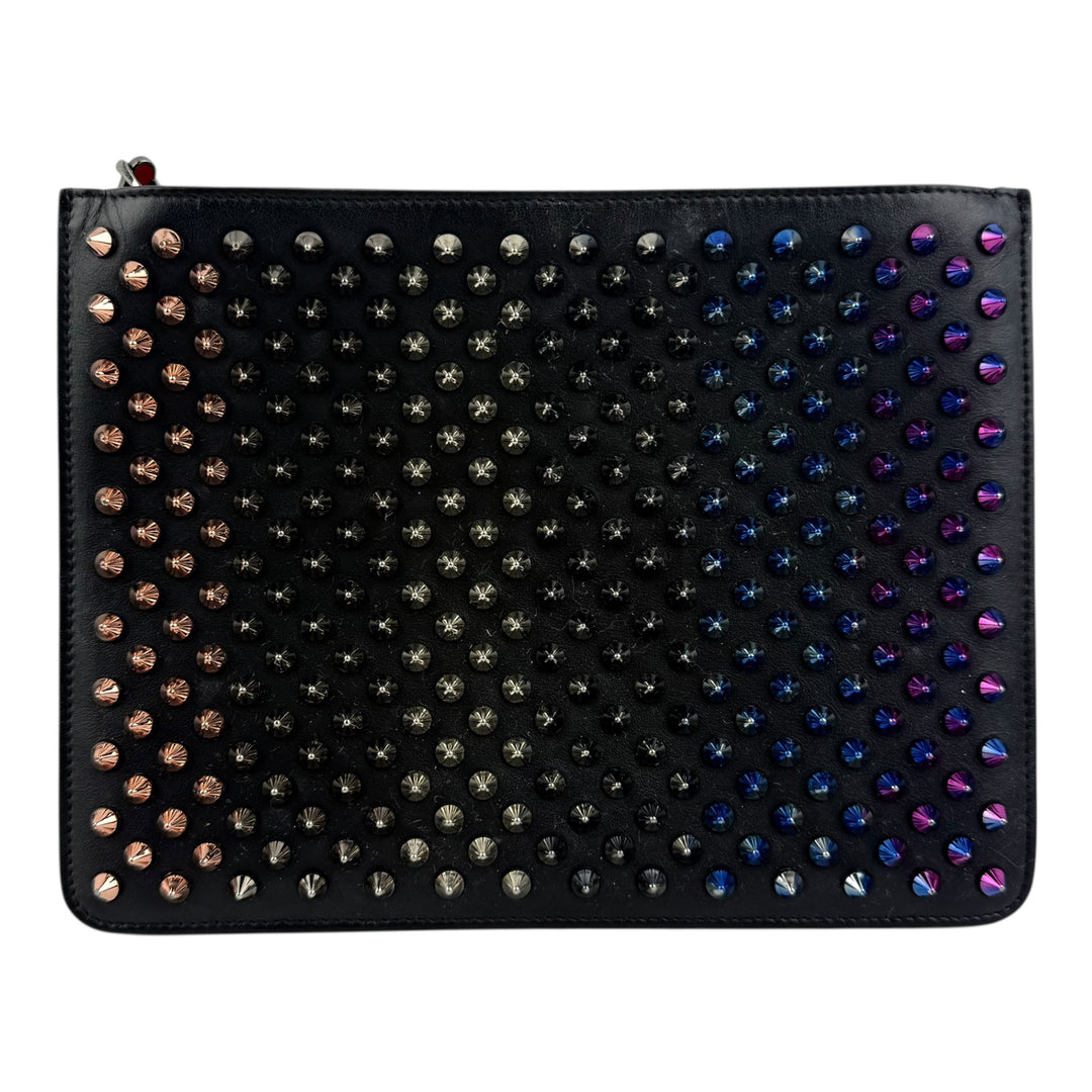 Christian Louboutin Stud Pouch Clutch Bag