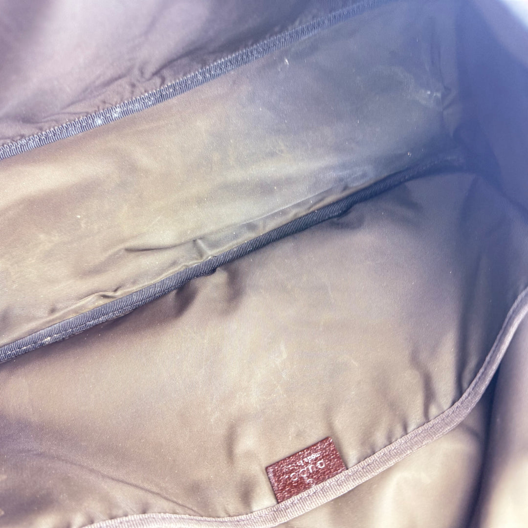 Gucci GG Canvas Beige Large Baby Changing Bag