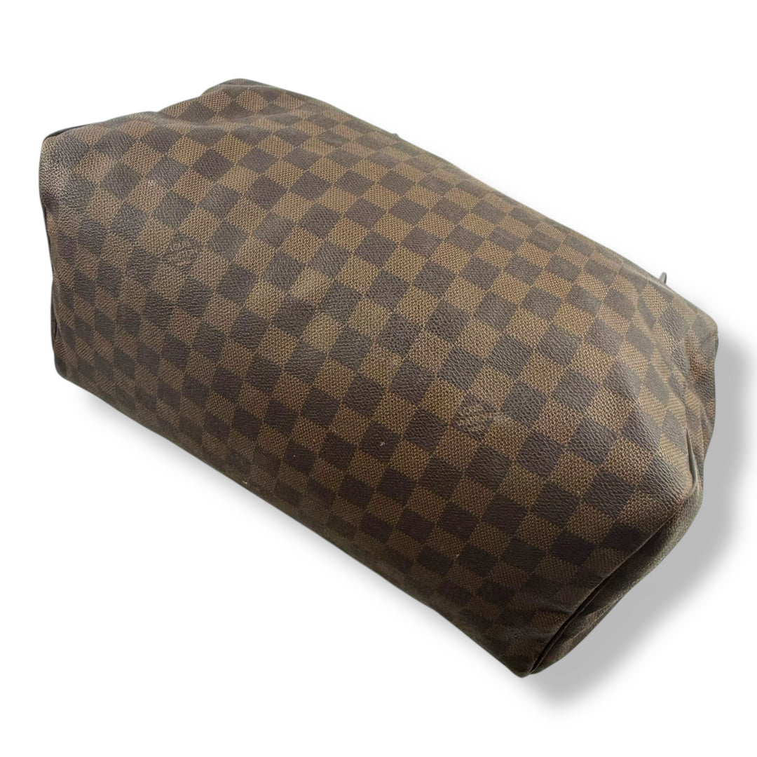 Louis Vuitton Speedy 35 Brown Damier Handbag