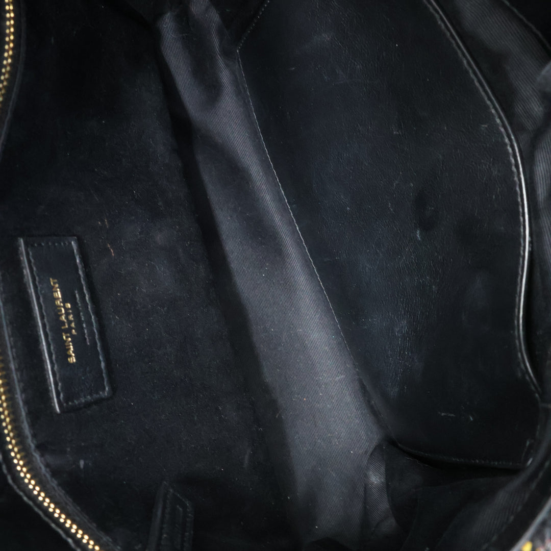YSL Saint Laurent Niki Tweed Multicolour Shoulder Bag