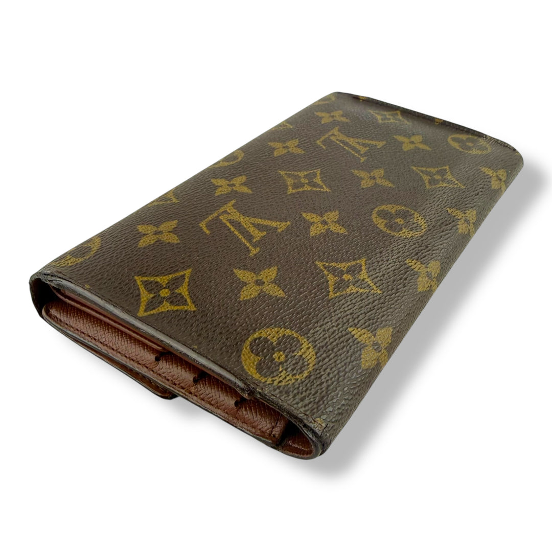 Louis Vuitton Trifold Brown Monogram Femme Wallet