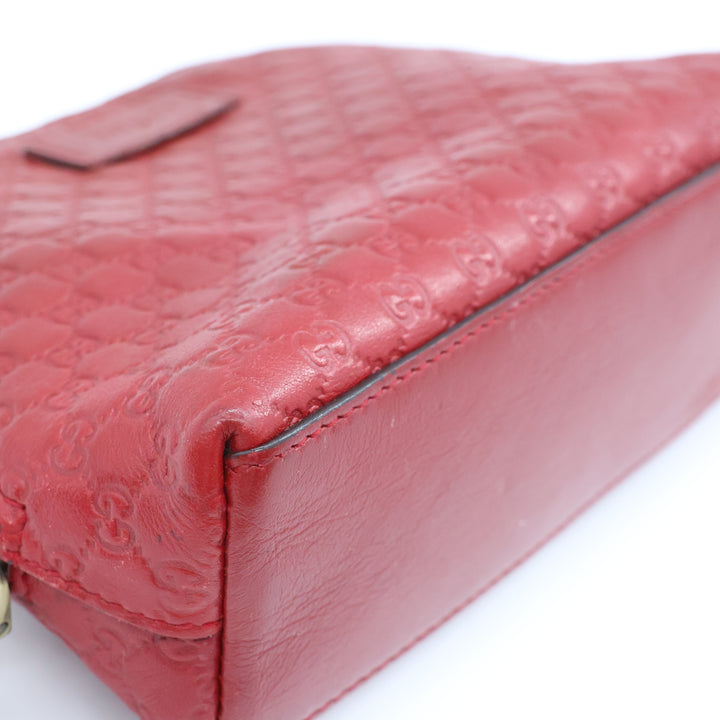 Gucci GG Red Cosmetic Pouch