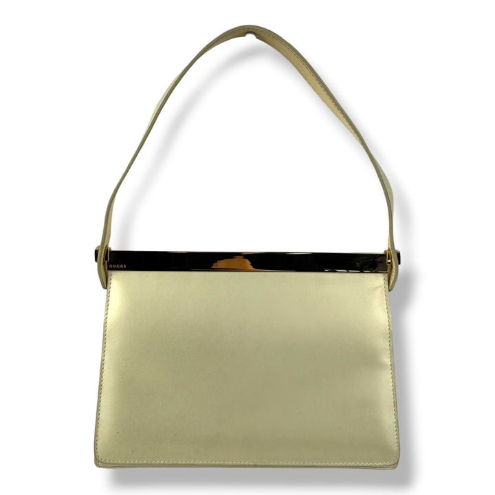 Gucci GG White Shoulder Handbag