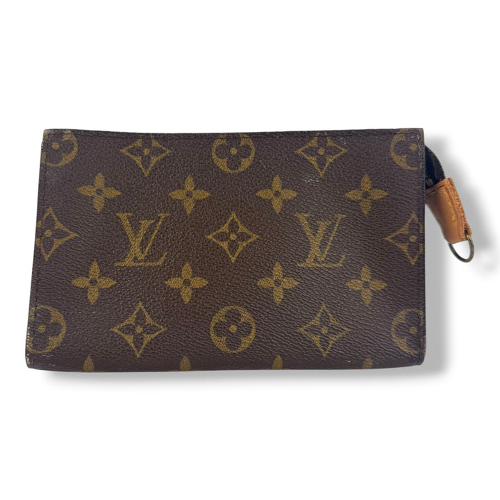 Louis Vuitton Brown Monogram Classic Signature Bucket Pouch